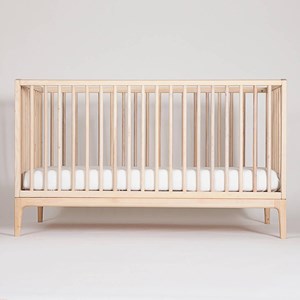 Lit bébé kera top straight-pieds curve