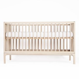 Lit bébé kera top straight-pieds bevel