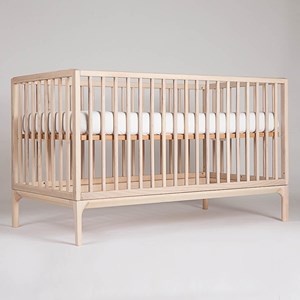 Lit bébé kera top straight-pieds bevel