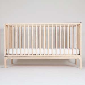 Lit bébé kera top straight-pieds bevel