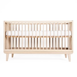 Lit bébé kera top straight-pieds retro