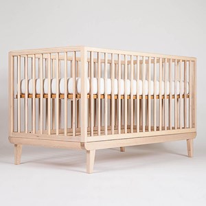 Lit bébé kera top straight-pieds retro