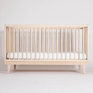 Lit bébé kera top straight-pieds retro