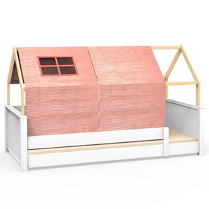 Lit montessori cabane kasva bobble