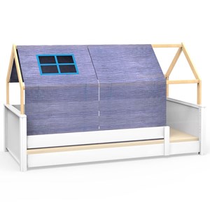 Lit montessori cabane kasva bobble