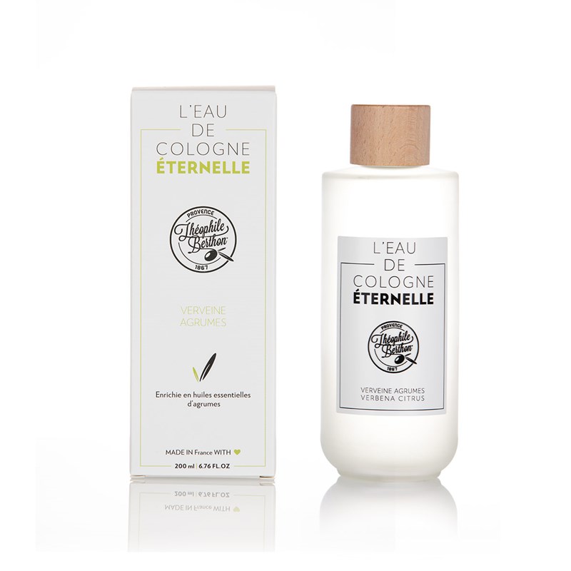 Théophile berthon 1867 - Eau de cologne verveine agrumes 200 ml