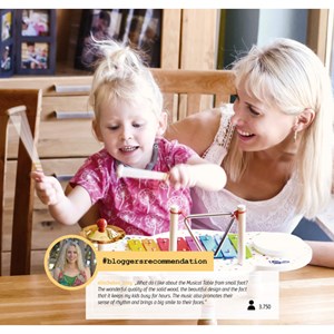 Table d'éveil musical pour les 3-5 ans