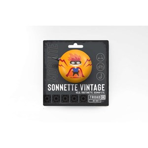 Sonnette vintage super-héros - orange