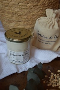 Bougie parfumée caramel au beurre salé