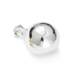 Collier bola argenté