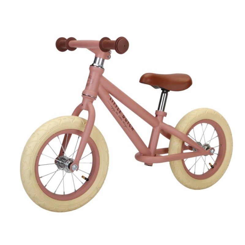 LITTLE DUTCH - Vélo d'équilibre rose mat