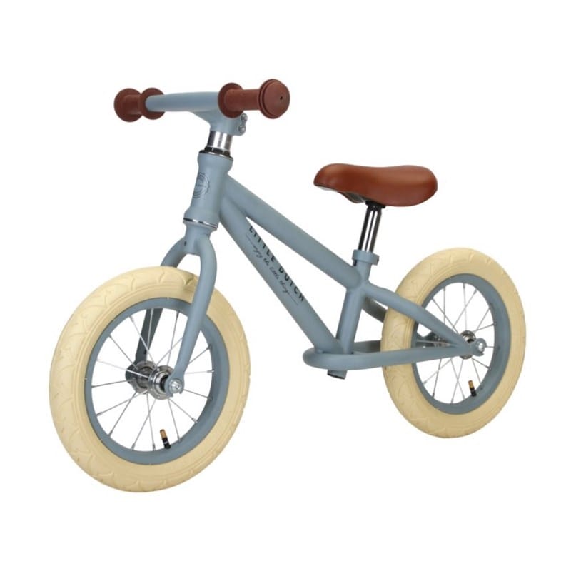 LITTLE DUTCH - Vélo d'équilibre bleu mat