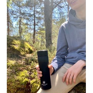 Bouteille isotherme inox noir