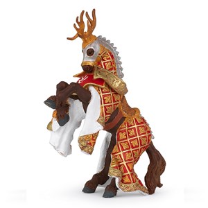 Figurine cheval du maître cimier cerf