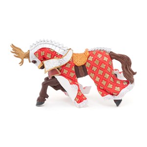 Figurine cheval du maître cimier cerf