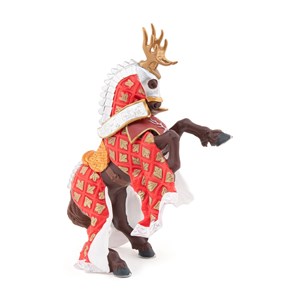 Figurine cheval du maître cimier cerf