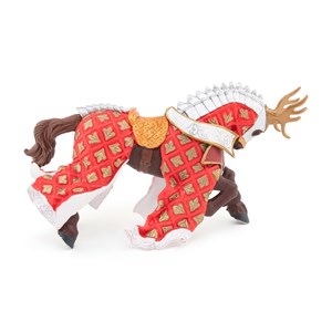 Figurine cheval du maître cimier cerf