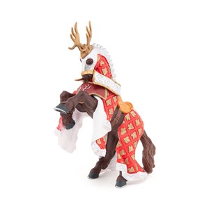 Figurine cheval du maître cimier cerf