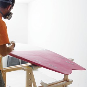 Surf ecoboard Turbot 5'6 retro fish