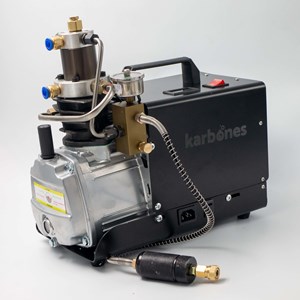 2 bouteilles alu + compresseur 220v