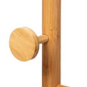 Porte-manteaux bambou 8 têtes
