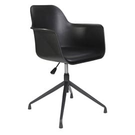 Fauteuil pivotant chicago noir