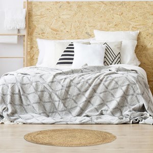 Tapis rond en jute 80 cm