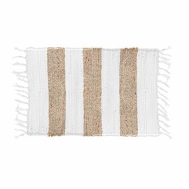Tapis rectangle à franges 50x80 cm sagan