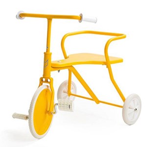 Tricycle en métal jaune - edition limité