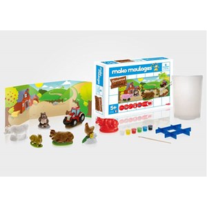 Mako moulages - 6 figurines - a la ferme