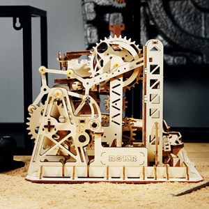 Maquette 3d  circuit à billes climber