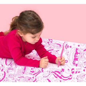 Omy poster à colorier  lily - moment cr