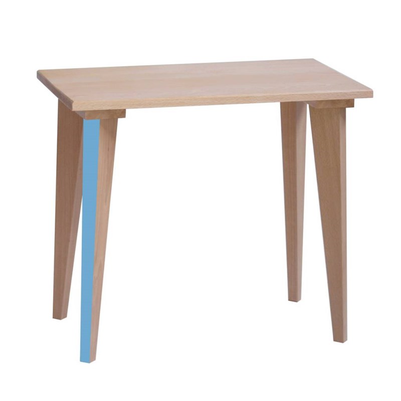 Table écolier elémentaire - bleu verdite