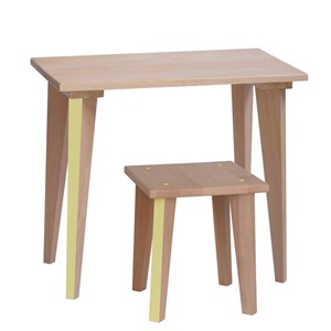 Table écolier maternelle lemon