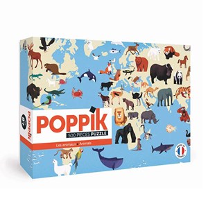 Poppik puzzle animaux du monde  500 piè