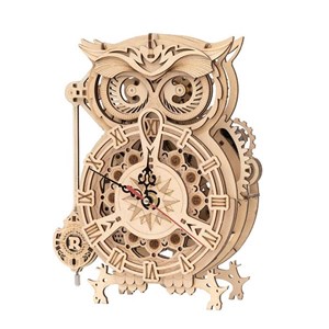 Rokrrobotime maquette 3d  horloge hibo