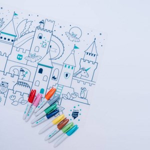 10 feutres effaçables pour set silicone