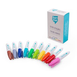 10 feutres effaçables pour set silicone