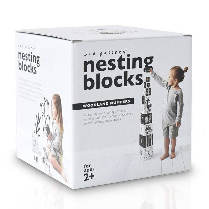Wee gallery tour à empiler forêt set d