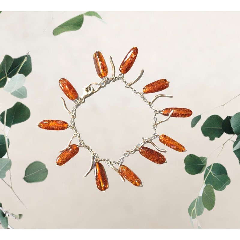 Cocoonme - Bracelet boheme ambre