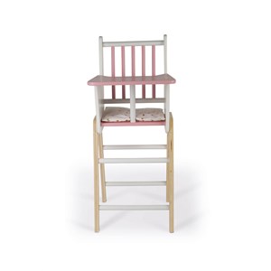 Chaise haute poupée candy chic