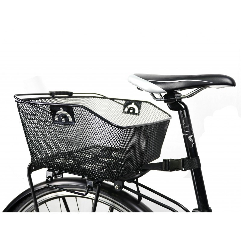 Panier arrière vélo métal