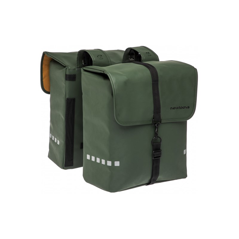 Double sacoche vélo new looxs 39l vert