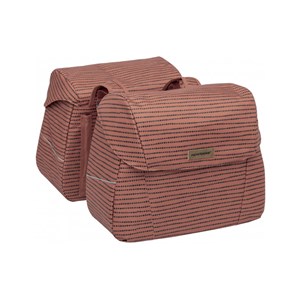 Double sacoche vélo newlooxs 37l rouge