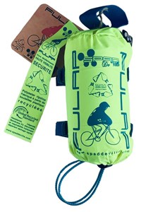 Poncho de pluie du cycliste Jaune Fulap 