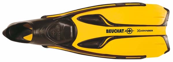 Beuchat - Paire de Palmes jaune 38-39