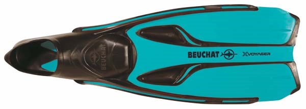 Beuchat - Paire de Palmes bleu 38-39