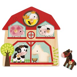 Puzzle sonore les copains de la ferme