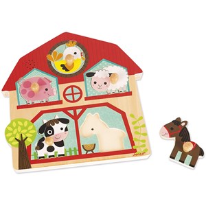 Puzzle sonore les copains de la ferme