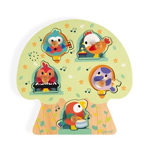 Puzzle sonore les oiseaux en fête